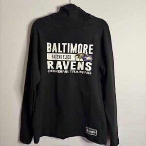 NFL New Era Baltimore Ravens Combine Functional Fandom Balaclava Helmet Hoodie